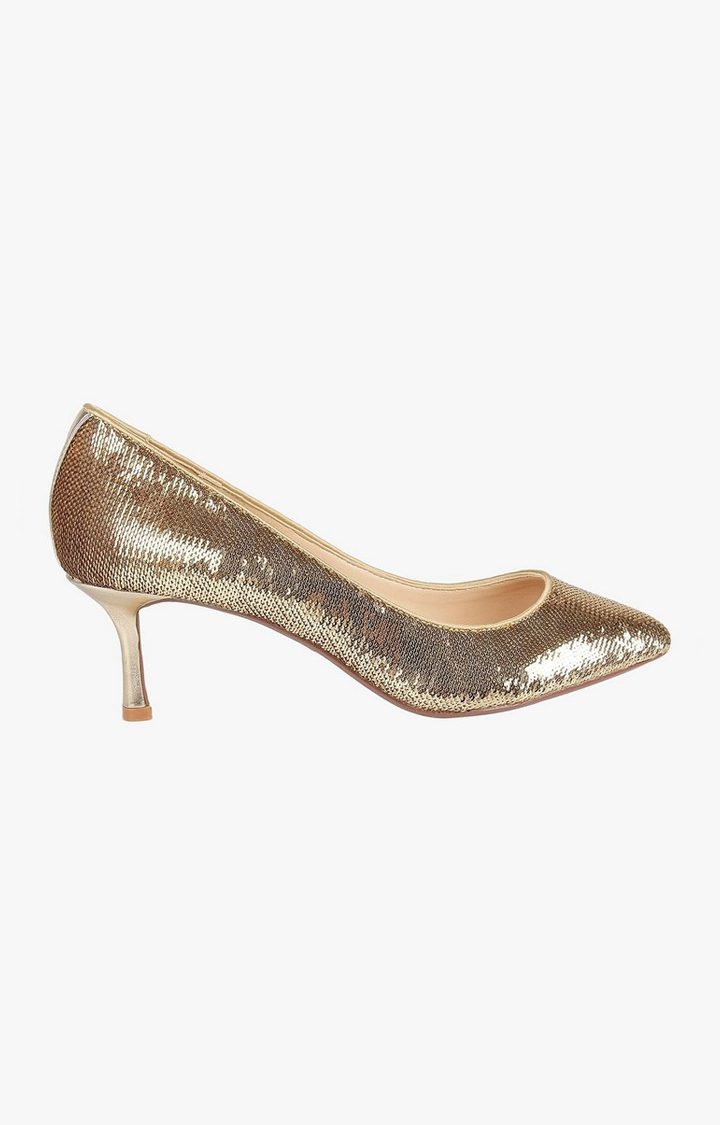 Sb-Kamie Gold Pumps