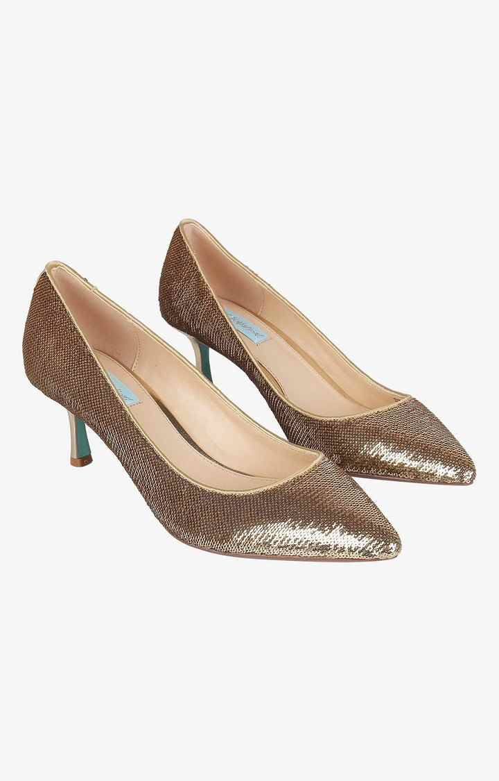 Sb-Kamie Gold Pumps