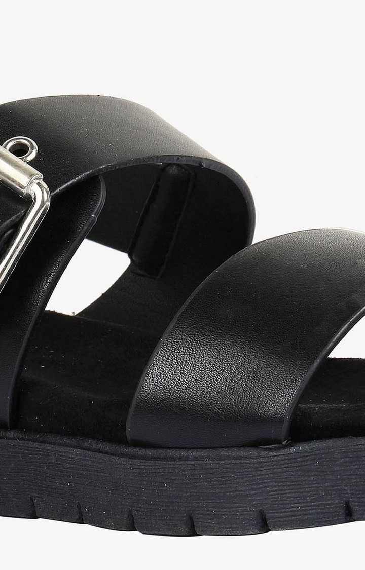 Sculpt Black Heel Sandals