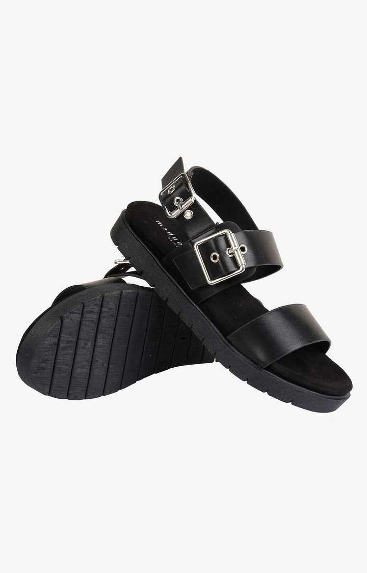 Sculpt Black Heel Sandals