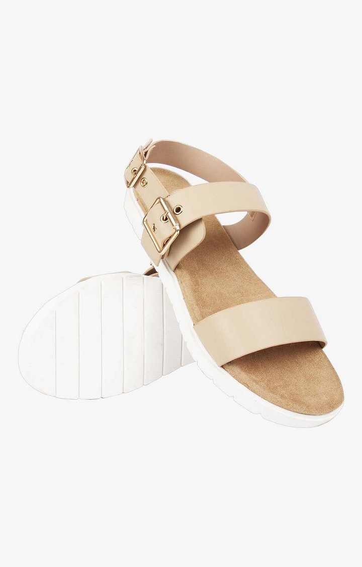 Sculpt Natural Heel Sandals