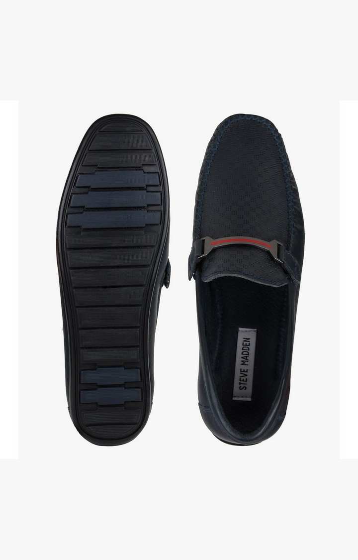Ralphie Blue Driver Loafers