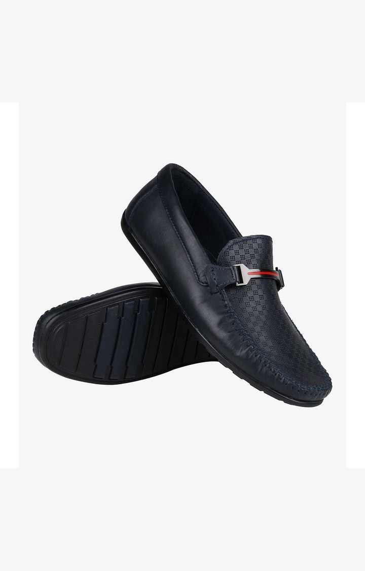 Ralphie Blue Driver Loafers