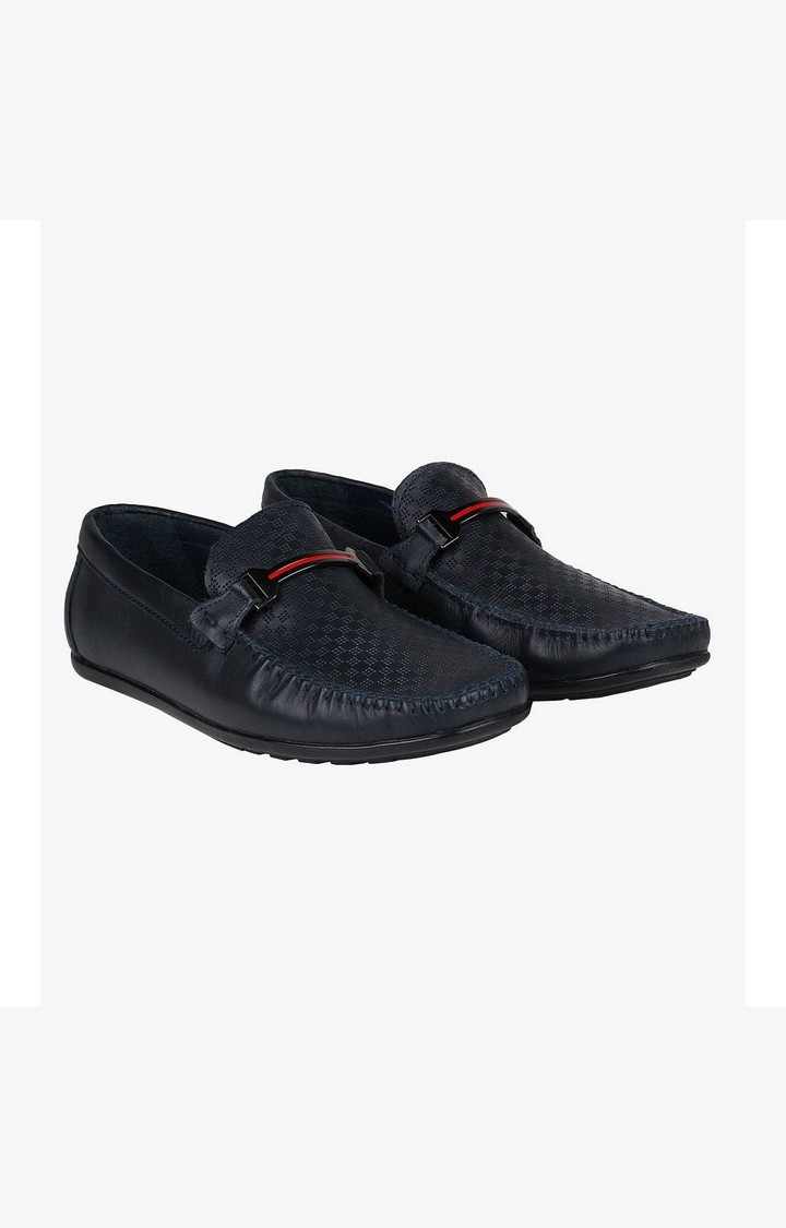 Ralphie Blue Driver Loafers