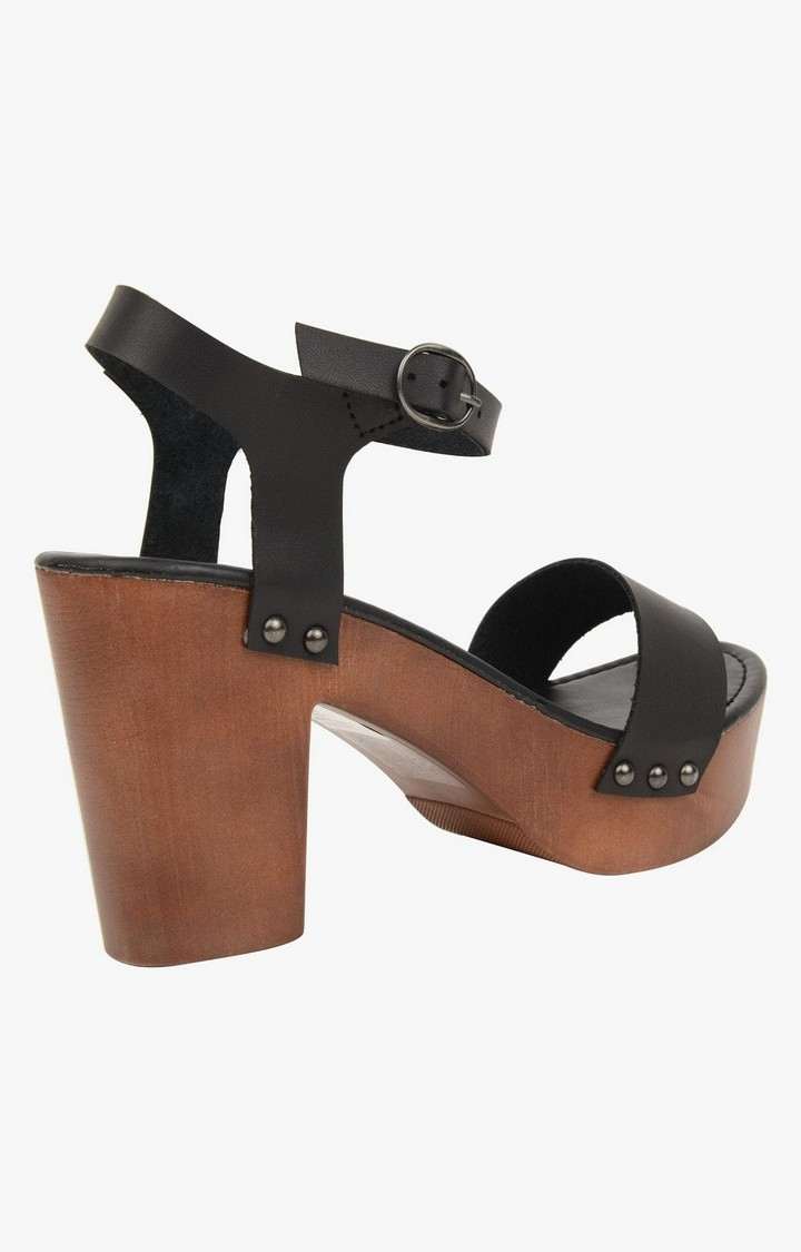 Lifft Black Heel Sandals