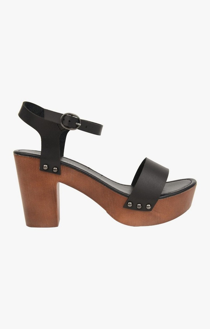 Lifft Black Heel Sandals