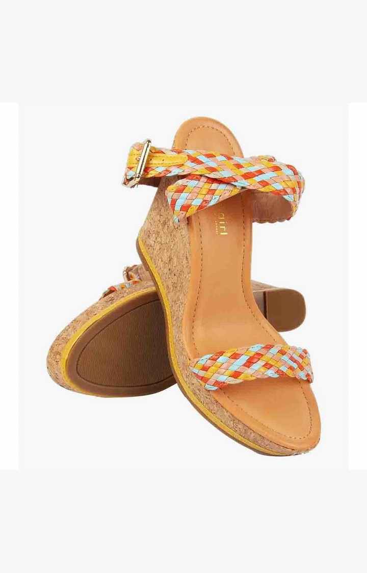 Narla Yellow Wedges