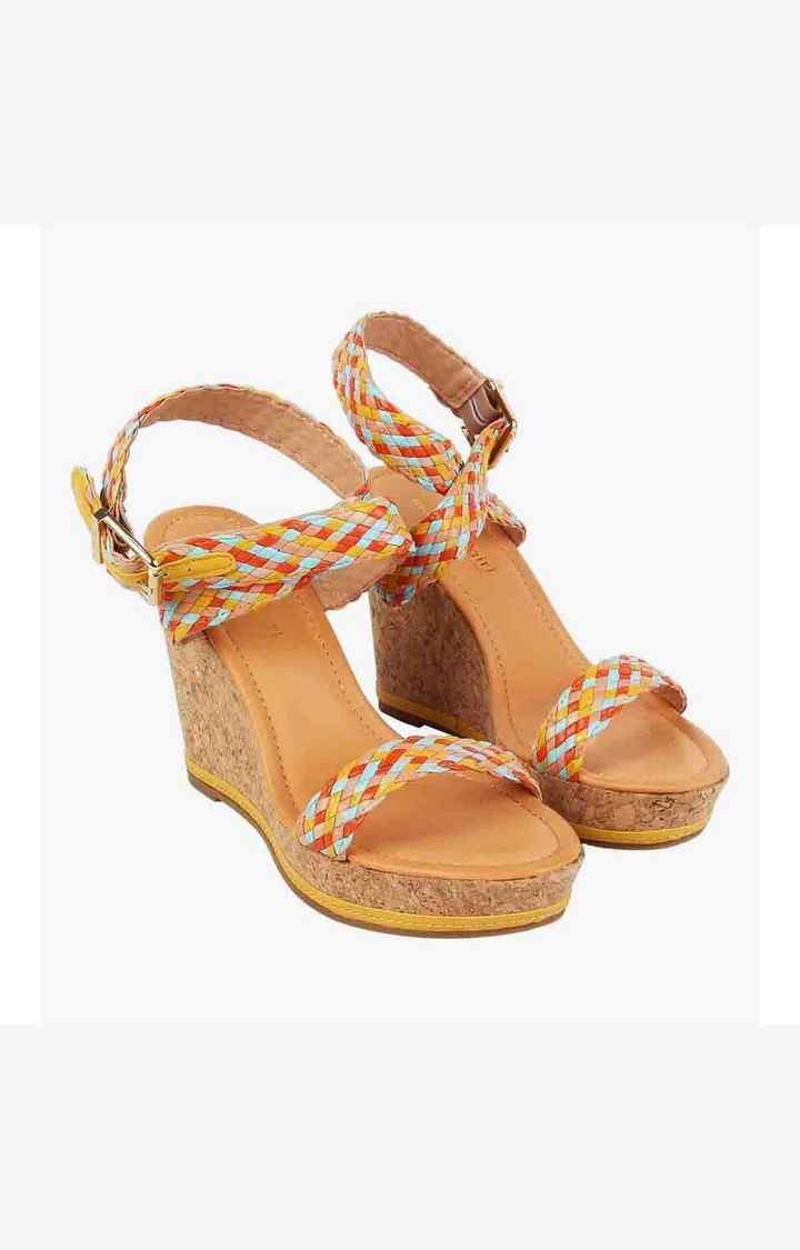 Narla Yellow Wedges