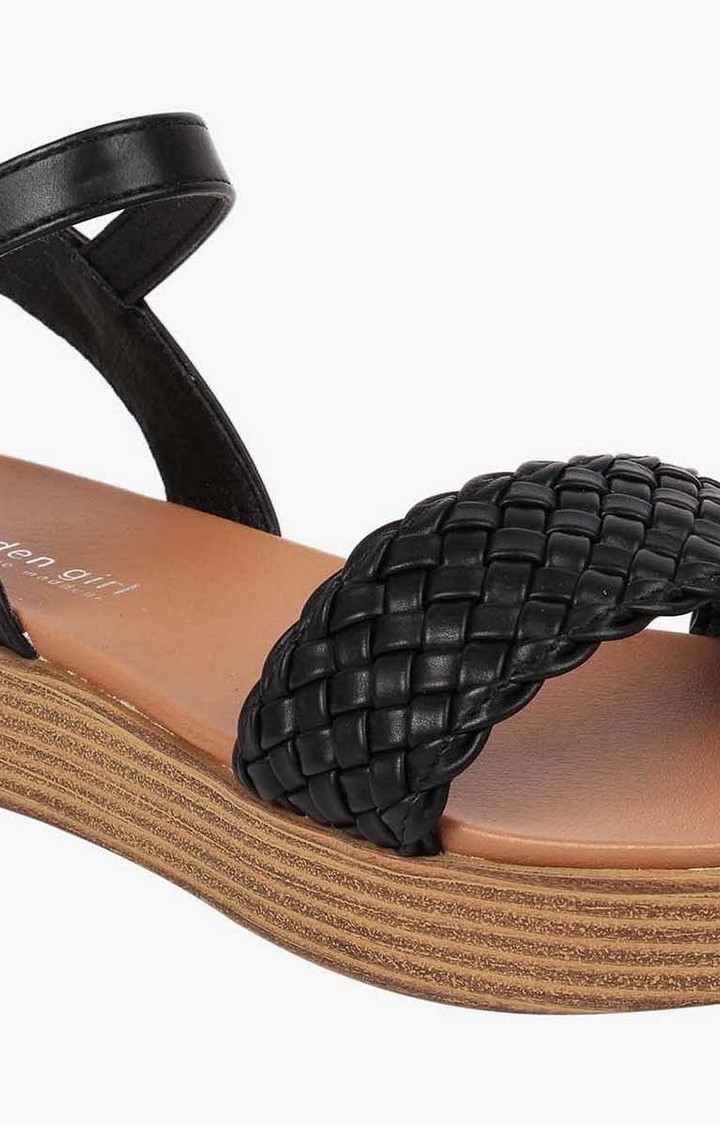 Raft Black Wedges
