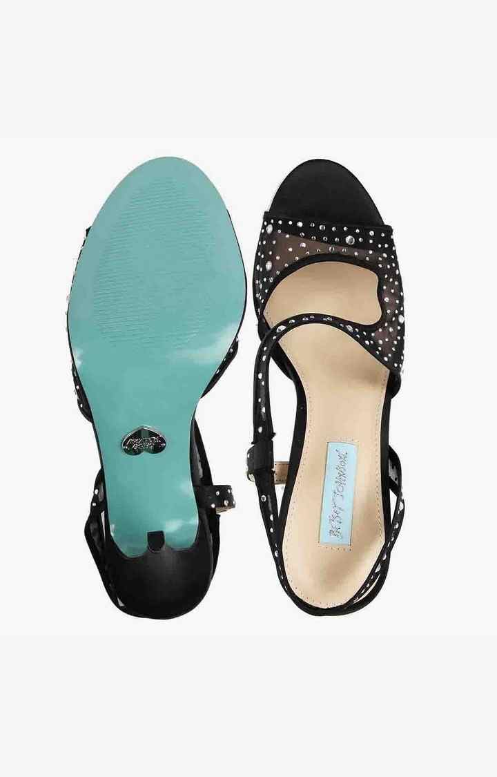 Sb-Fey Black Heel Sandals