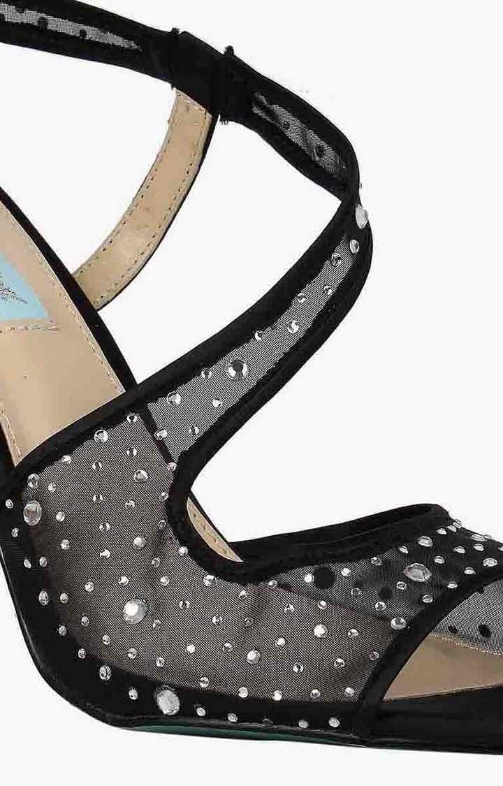 Sb-Fey Black Heel Sandals