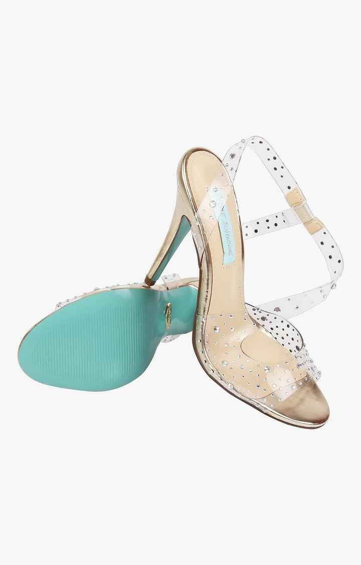 Sb-Fey Pink Heel Sandals