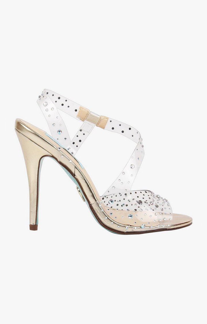 Sb-Fey Pink Heel Sandals