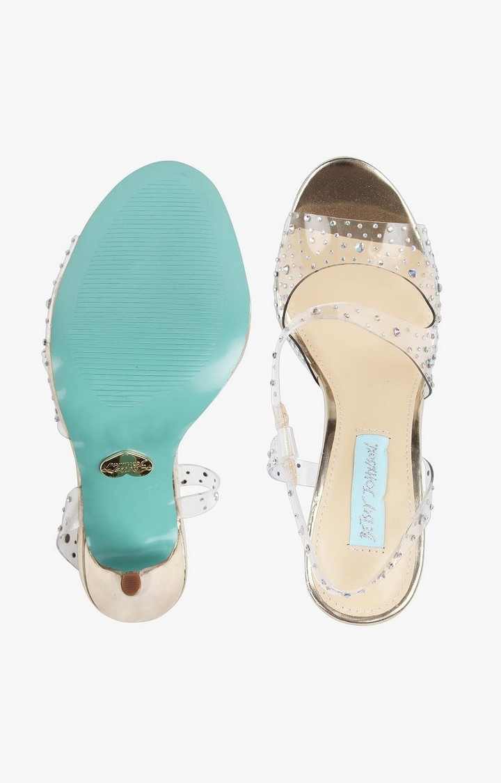 Sb-Fey Pink Heel Sandals