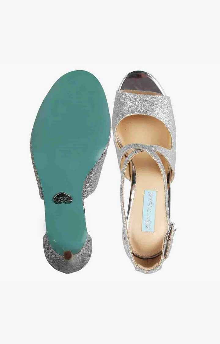 Sb-Tacie Silver Heel Sandals