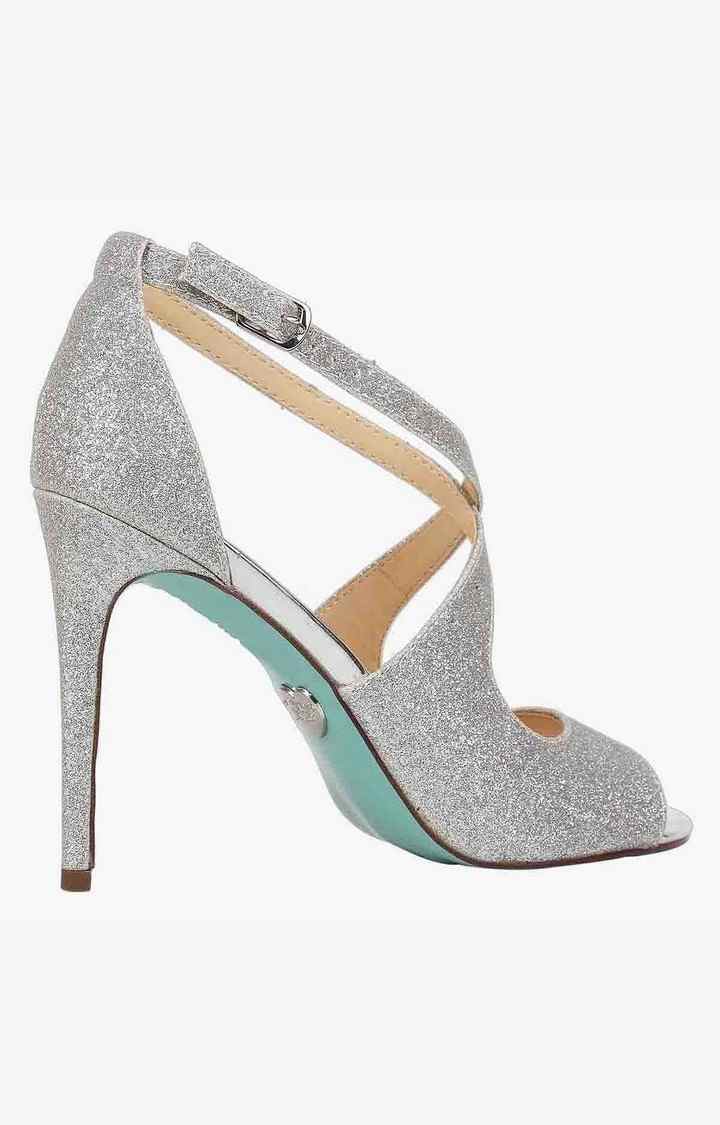 Sb-Tacie Silver Heel Sandals