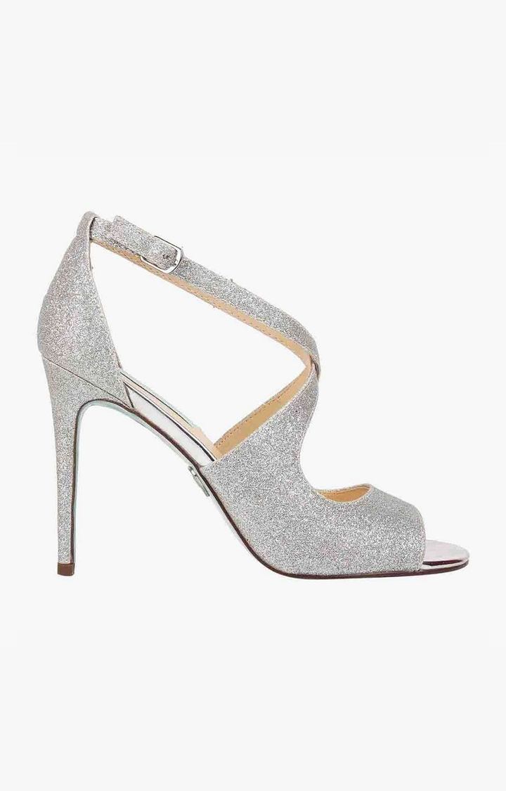 Sb-Tacie Silver Heel Sandals