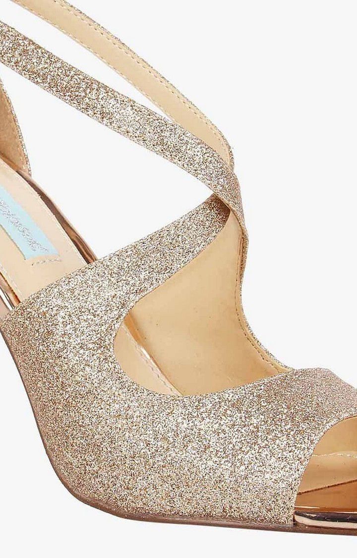 Sb-Tacie Gold Heel Sandals