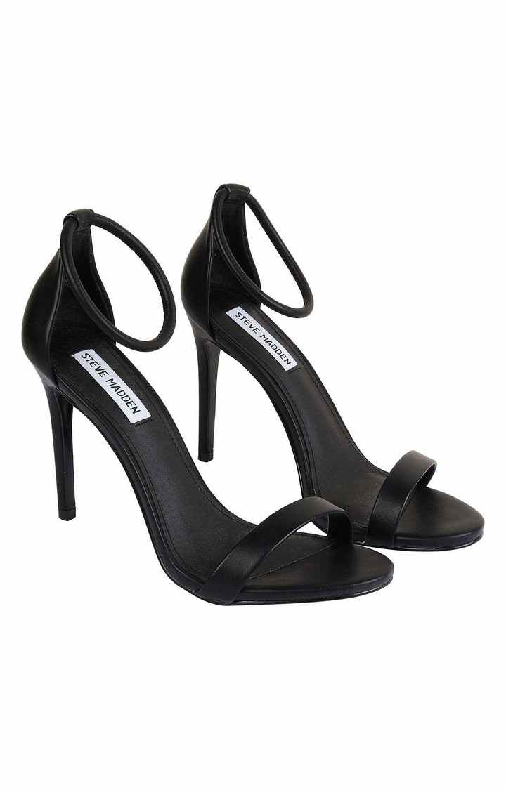 Soph Black Heel Sandals