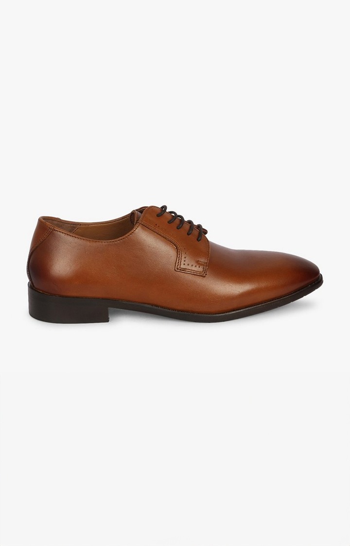 Nikko Brown Tie-Ups & Dress Loafers