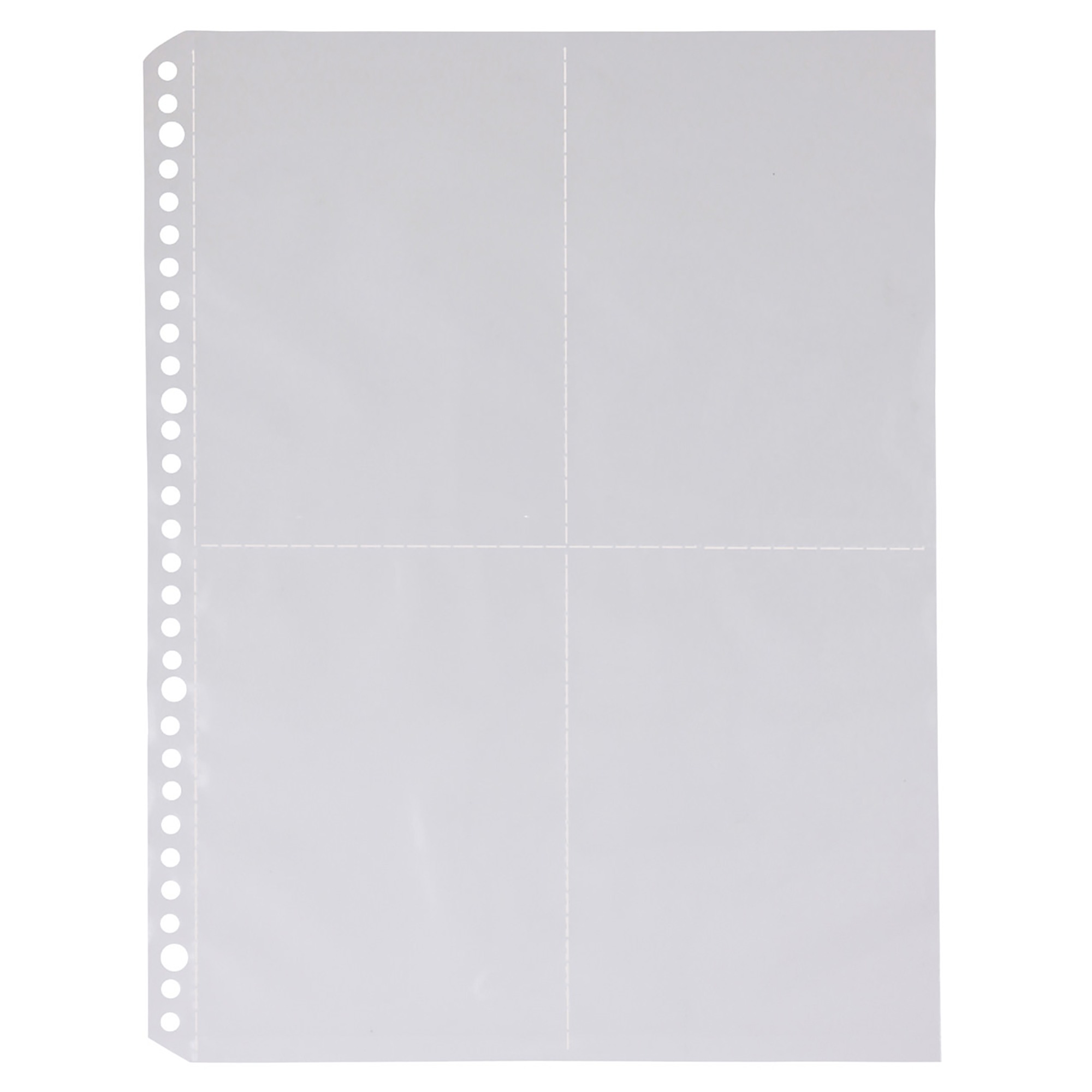 PP PUNCHED POCKETS REFILL / POSTCARD TYPE
