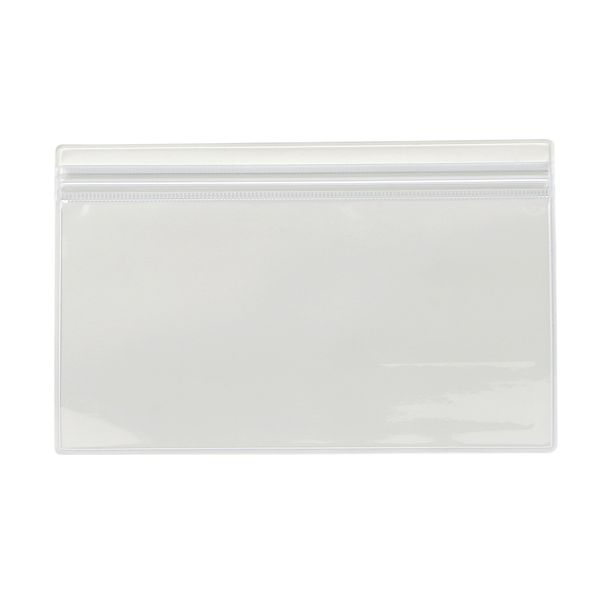 ONE-SIDE TRANSLUCENT POCKET FOLDER / WHITE GREY