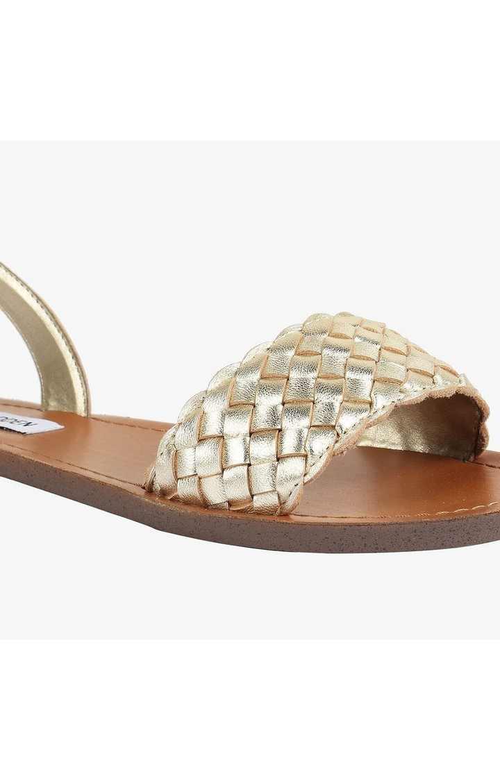 Addisonn Gold Flats