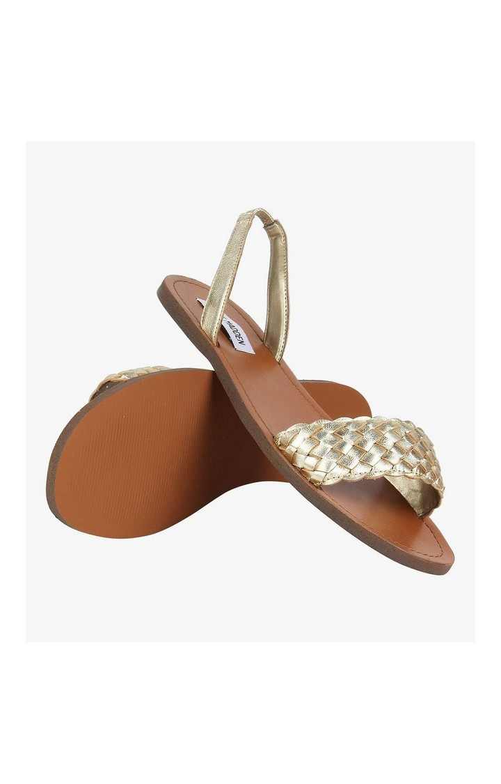 Addisonn Gold Flats