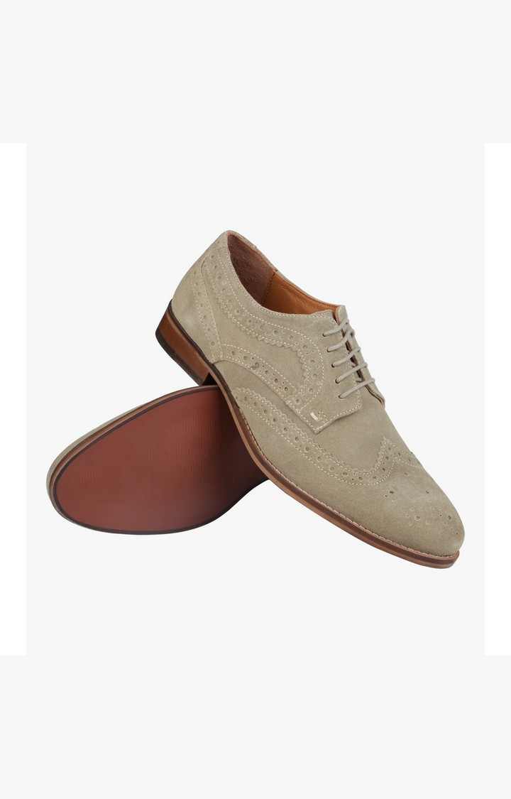 Virgo Brown Tie-Ups & Dress Loafers