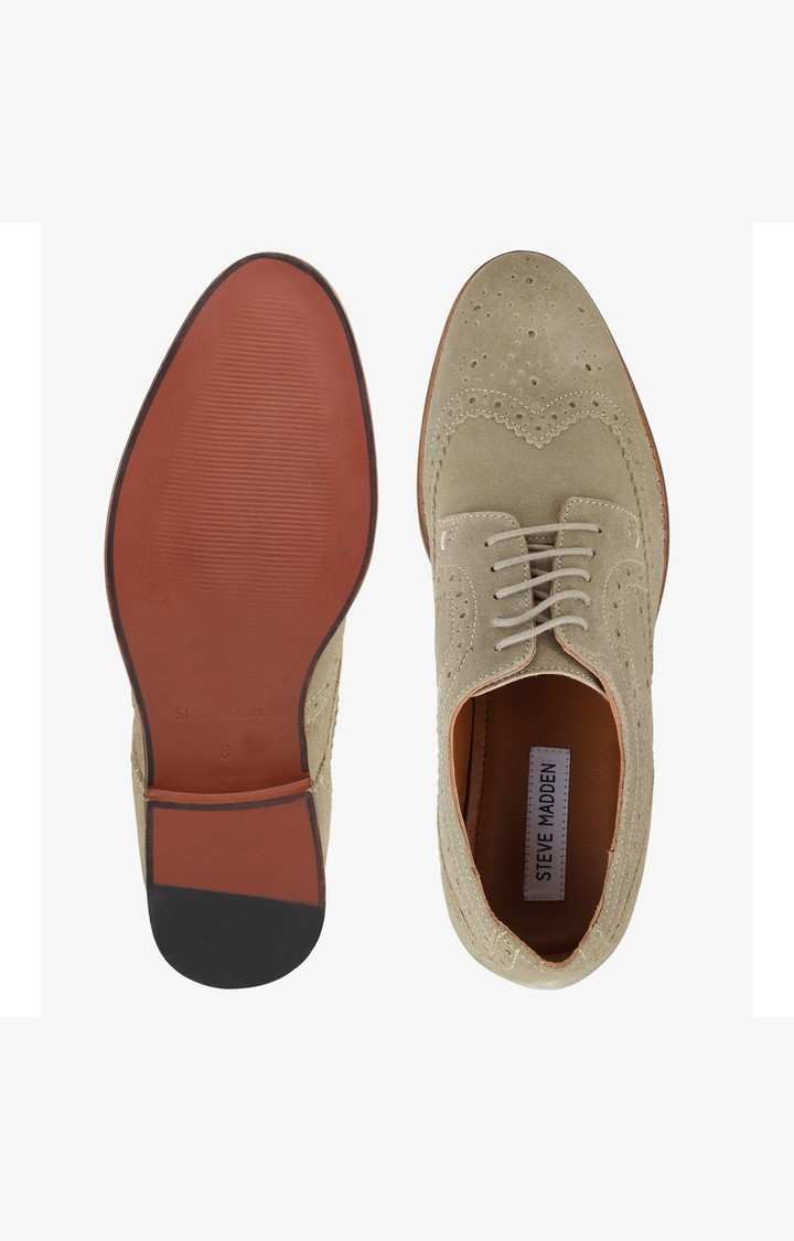 Virgo Brown Tie-Ups & Dress Loafers