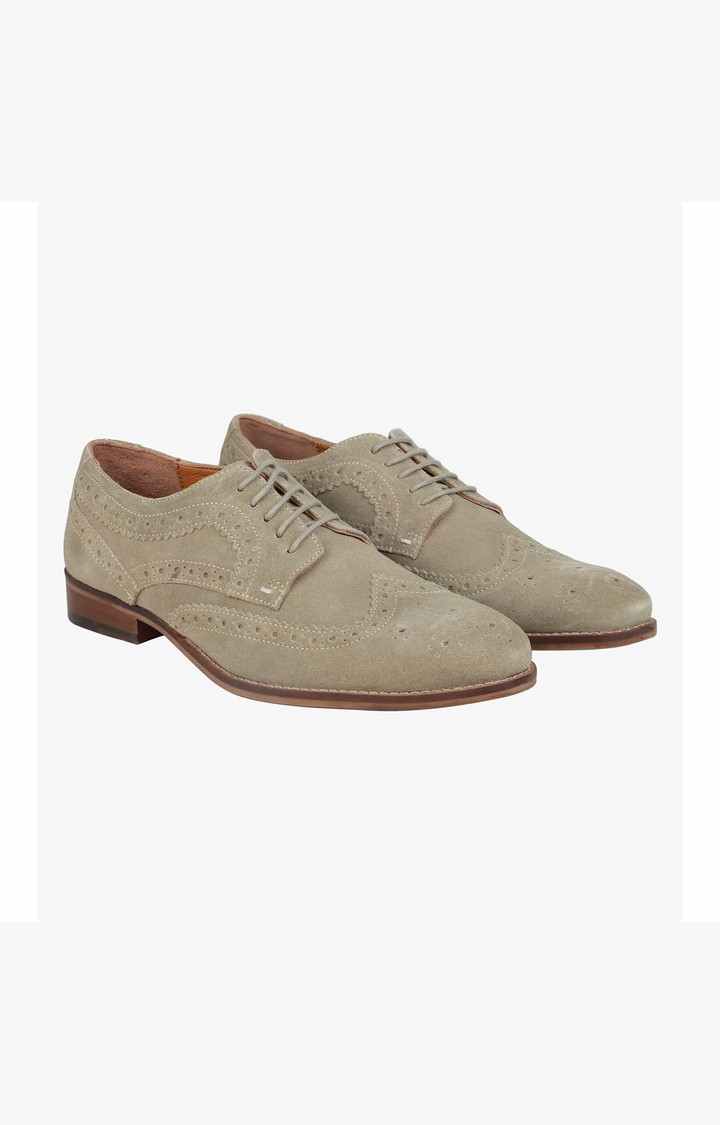 Virgo Brown Tie-Ups & Dress Loafers