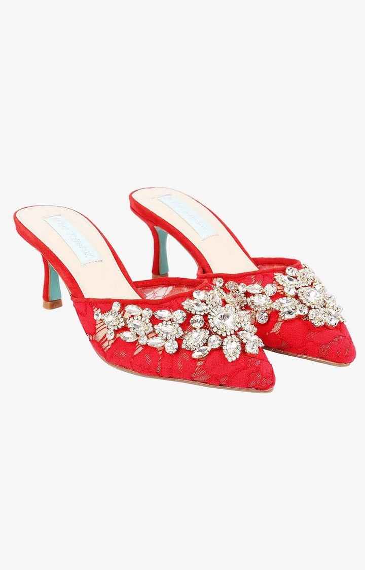 Sb-Serah Red Pumps