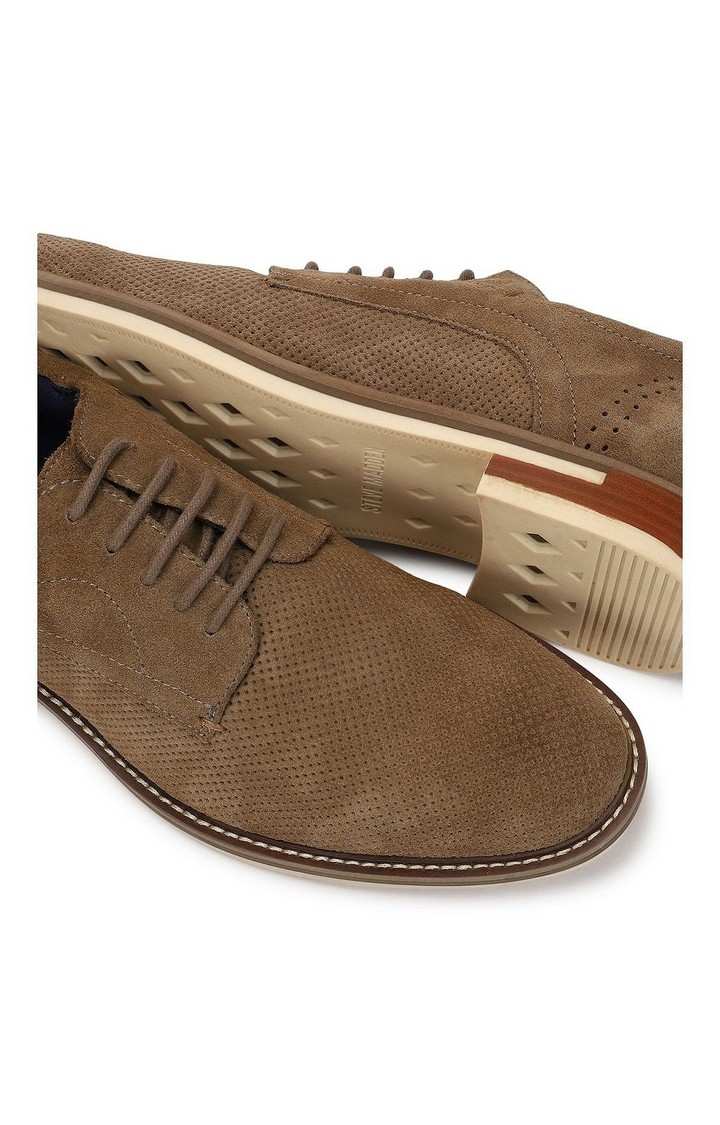 Thundarr Grey Tie-Ups & Dress Loafers