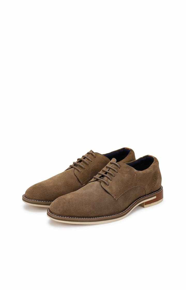 Thundarr Grey Tie-Ups & Dress Loafers