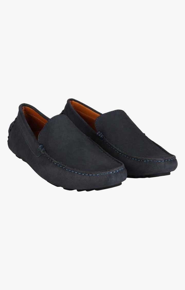 Dupont Black Driver Loafers