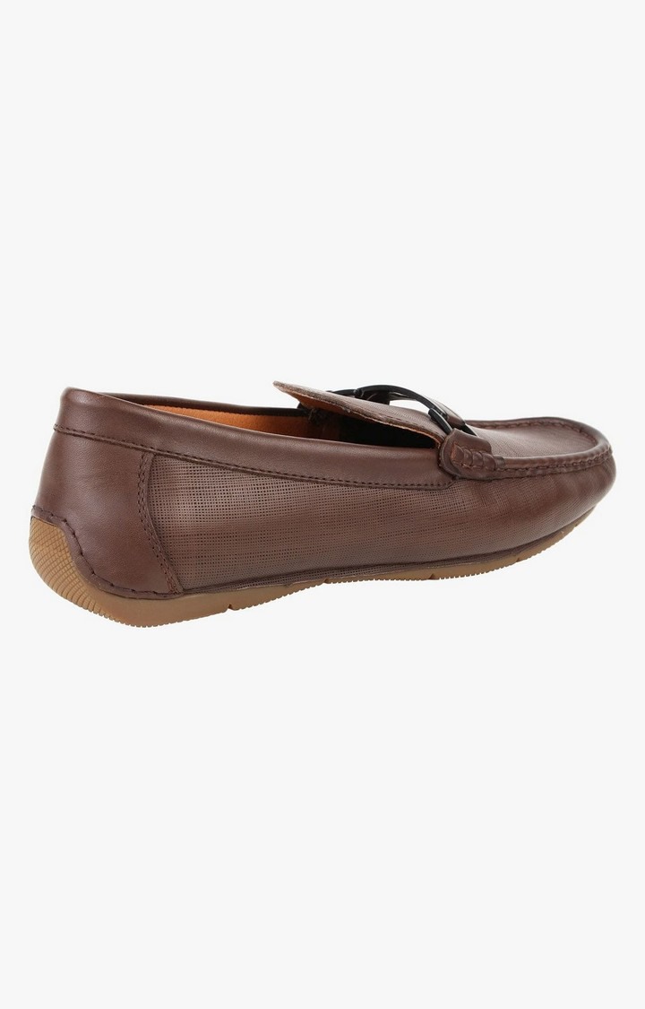 Dezi Brown Driver Loafers