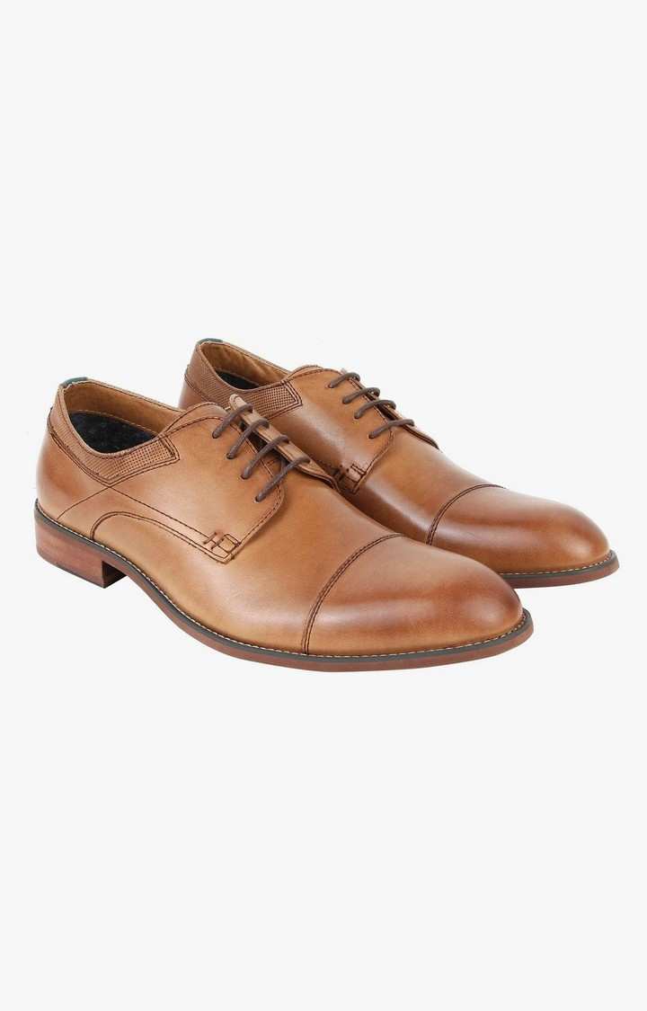 Lorance Brown Tie-Ups & Dress Loafers