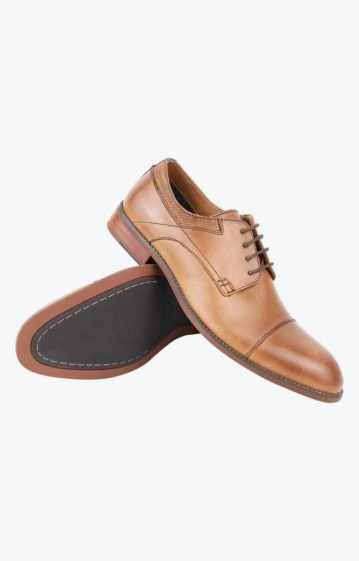 Lorance Brown Tie-Ups & Dress Loafers