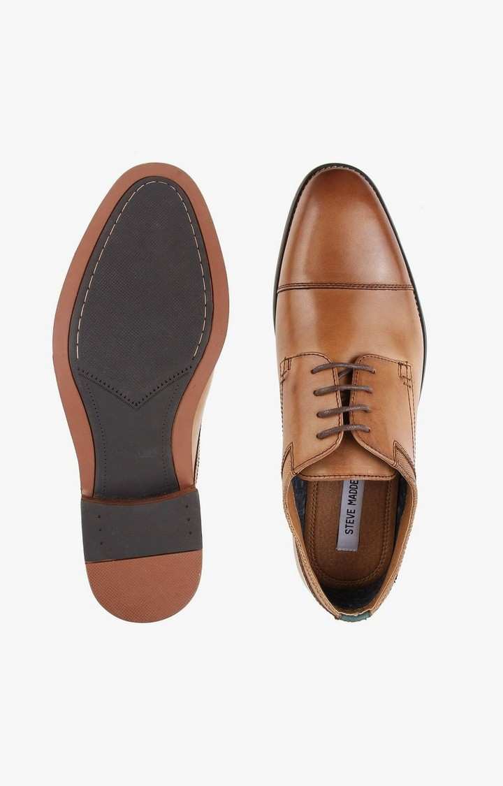 Lorance Brown Tie-Ups & Dress Loafers