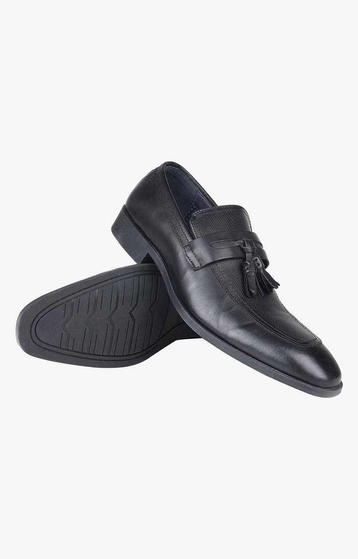 P-Talbot Black Driver Loafers