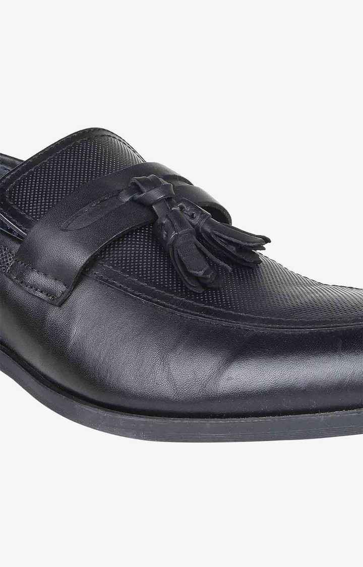 P-Talbot Black Driver Loafers