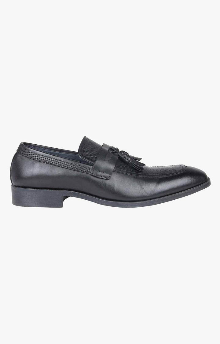 P-Talbot Black Driver Loafers