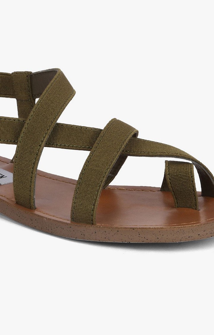 Flexie Green Flats