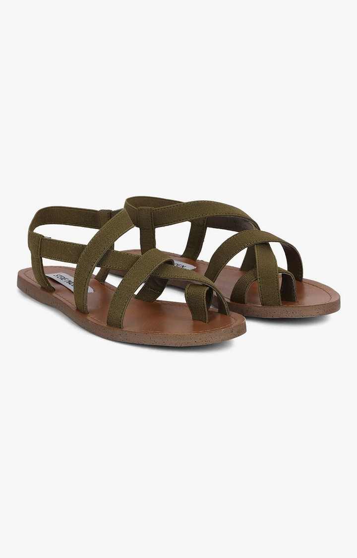 Flexie Green Flats