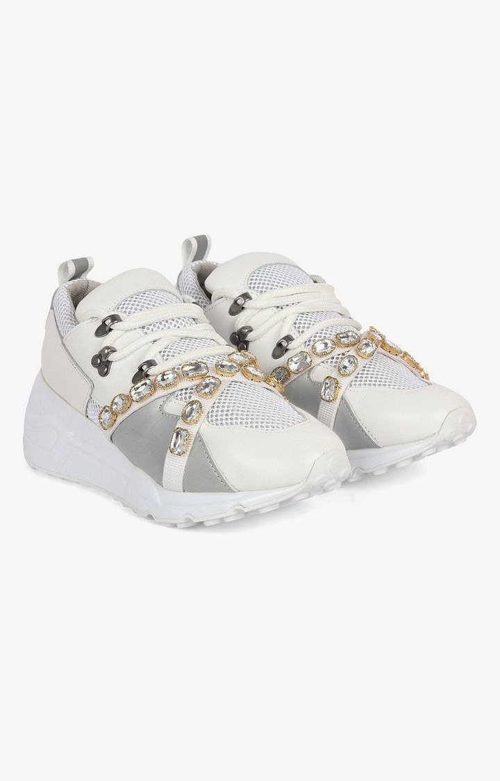 Credit White Sneakers