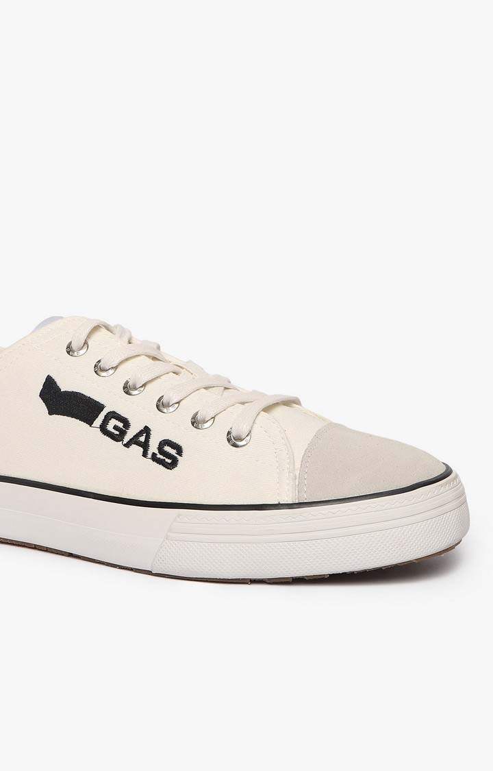 White Express Low Text Sneakers