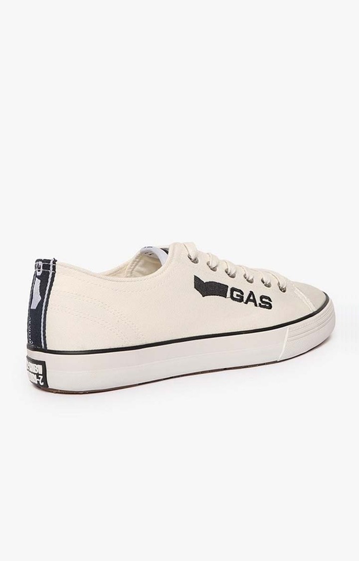 White Express Low Text Sneakers