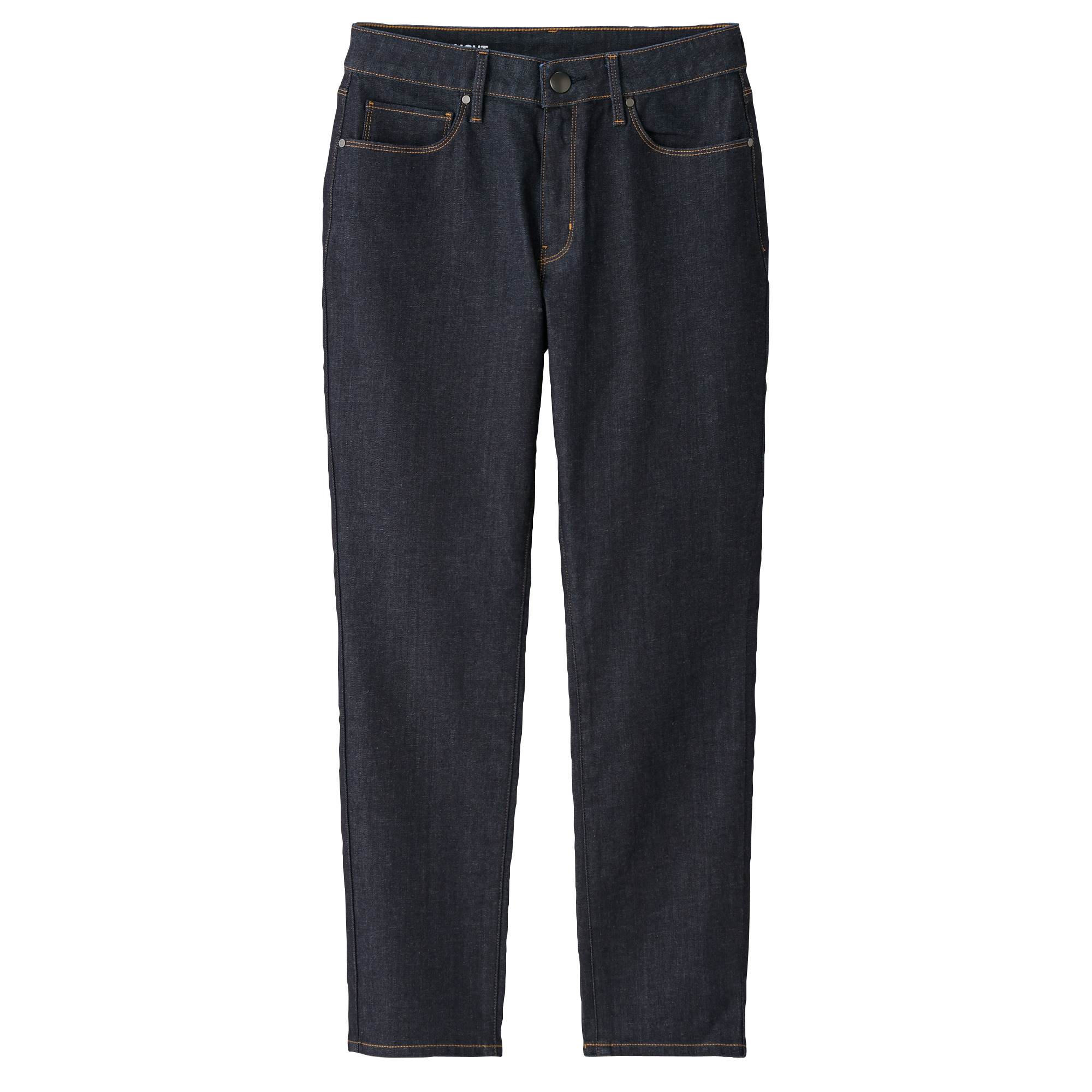 MUJI | 4 WAY STRETCH DENIM SLIM STRAIGHT ANKLE LENGTH