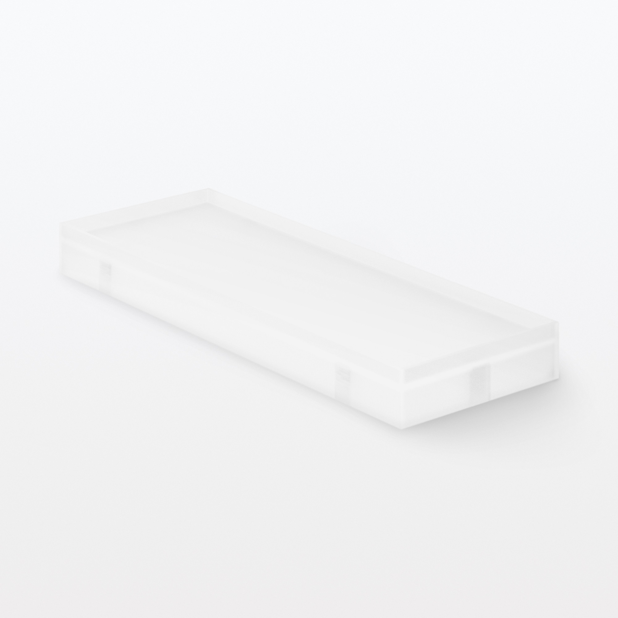 PP FILE BOX CASTER-ATTACHABLE LID / D10CM / CLEAR
