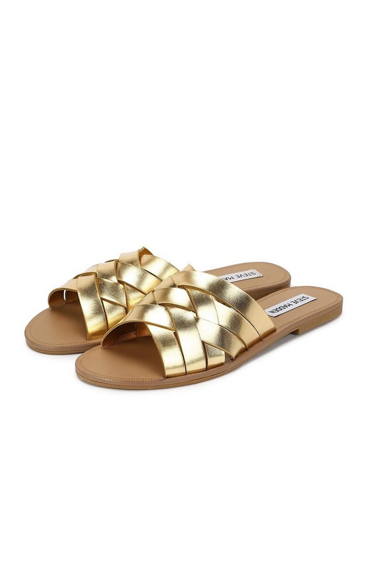 Gabriella Gold Flats